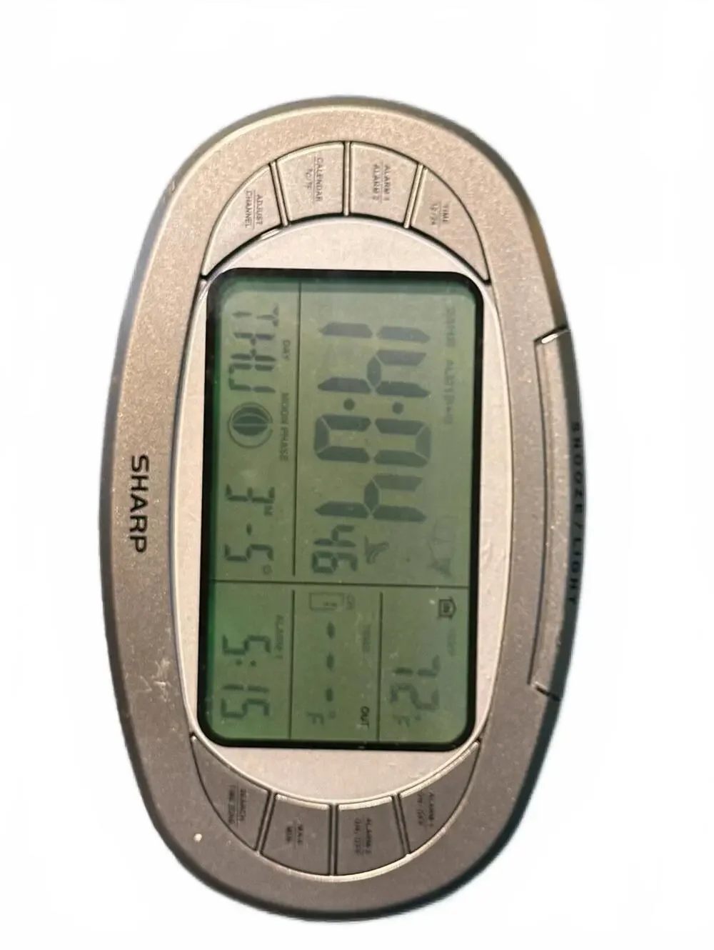 Sharp Digital Atomic Clock Model SPC315